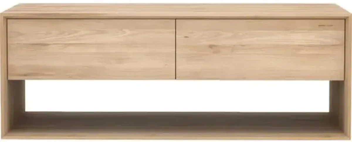 Nordic TV Cupboard - Oak - Ethnicraft - Beige