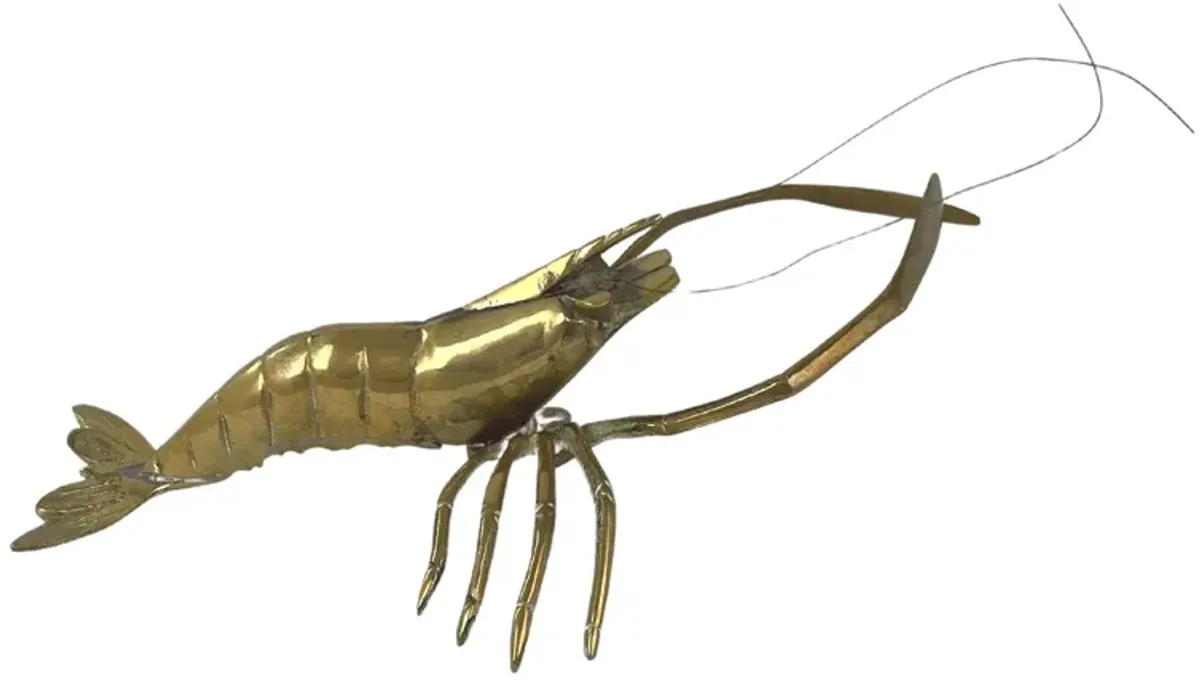 Mid-Century Brass Lobster - G3Q Designs - gold