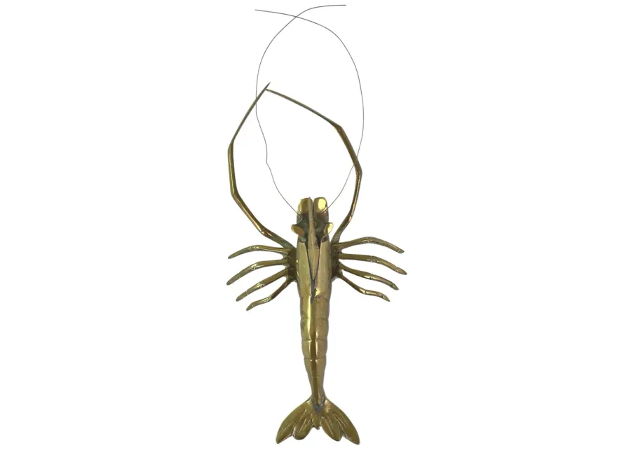 Mid-Century Brass Lobster - G3Q Designs - gold