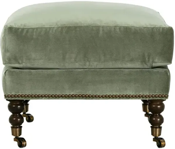 Margot Velvet Ottoman