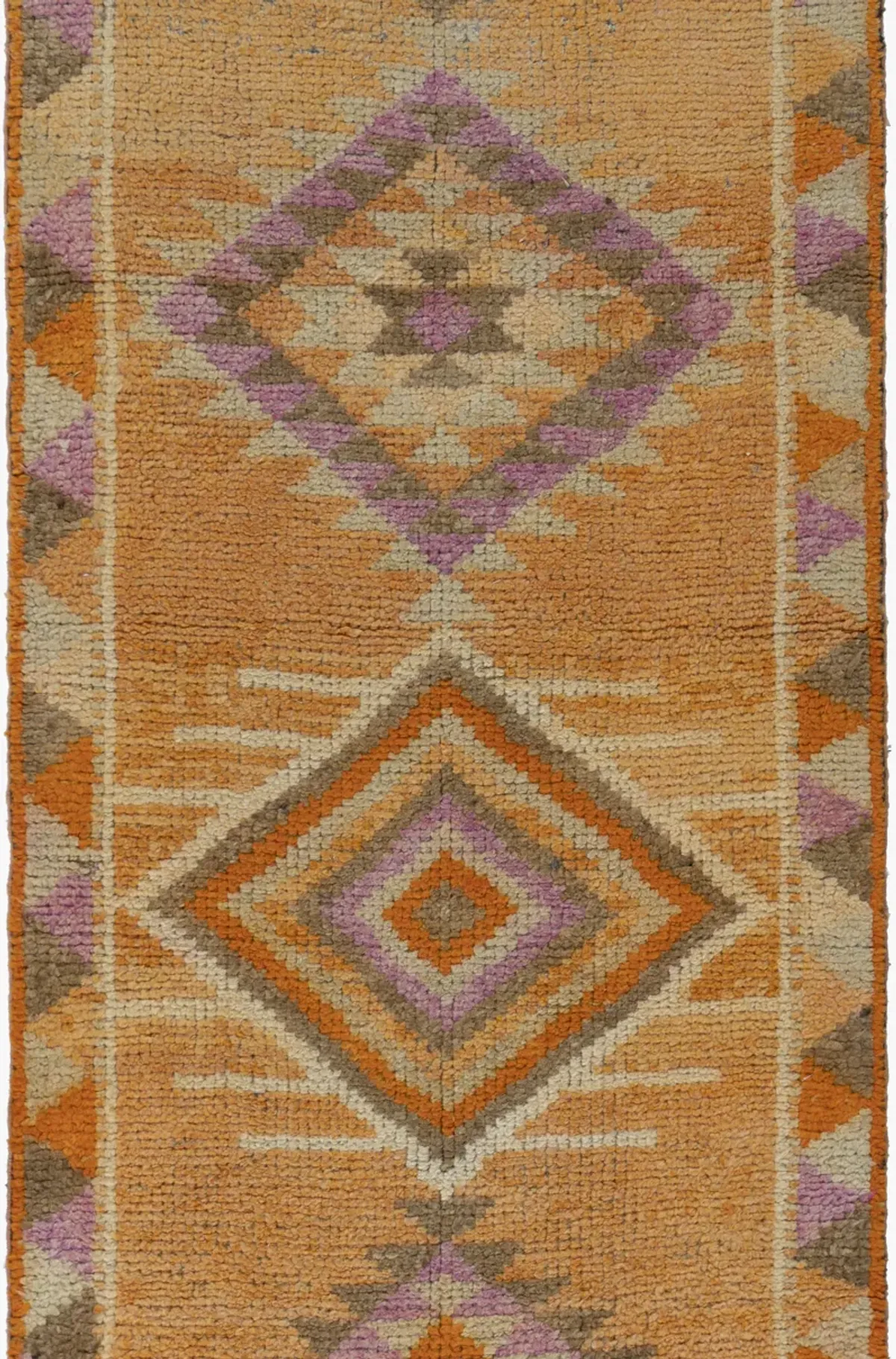 Turkish Oushak Runner 2'8"x11'7" - Orange