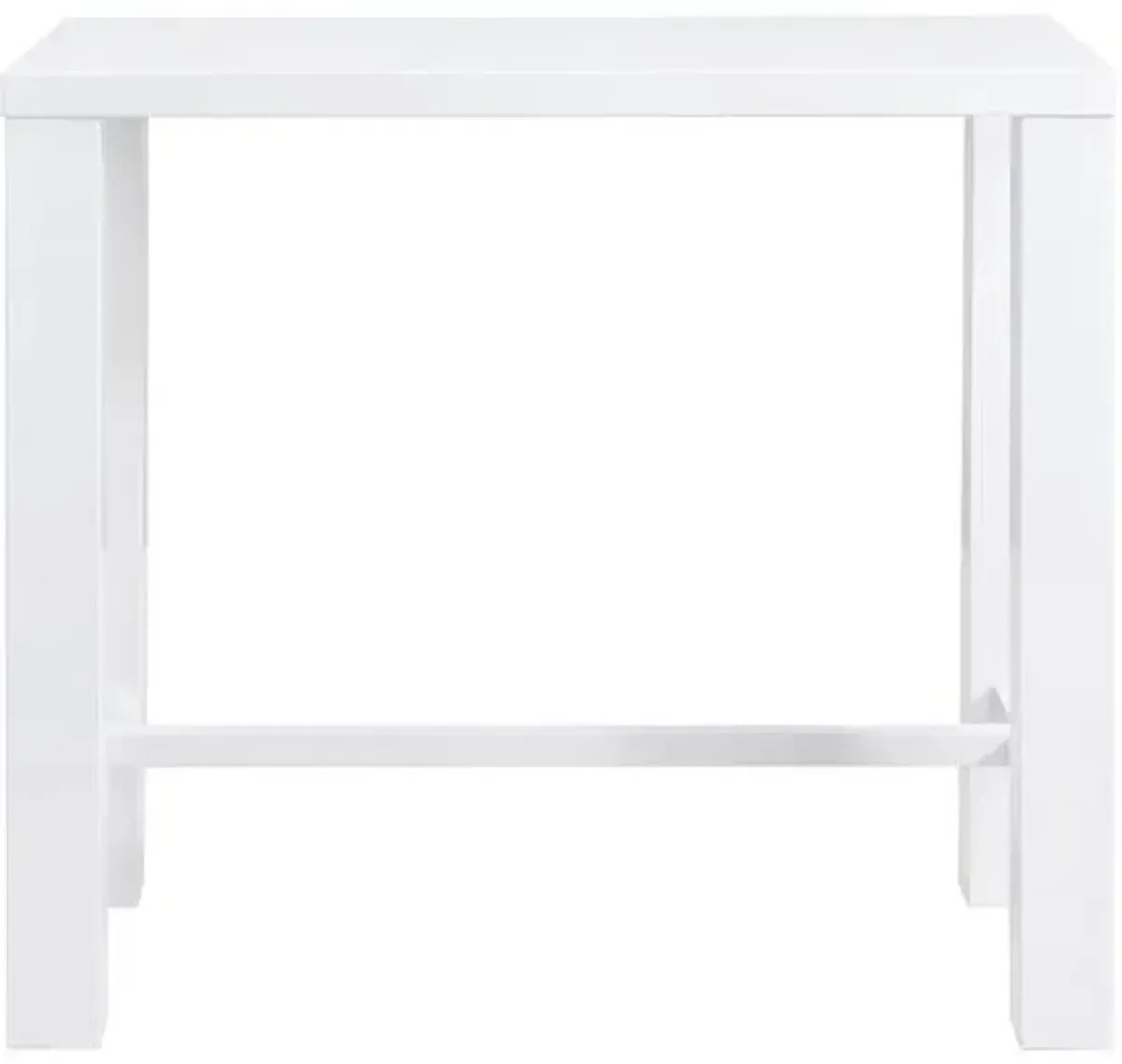 Duke Parsons Bar Table - White