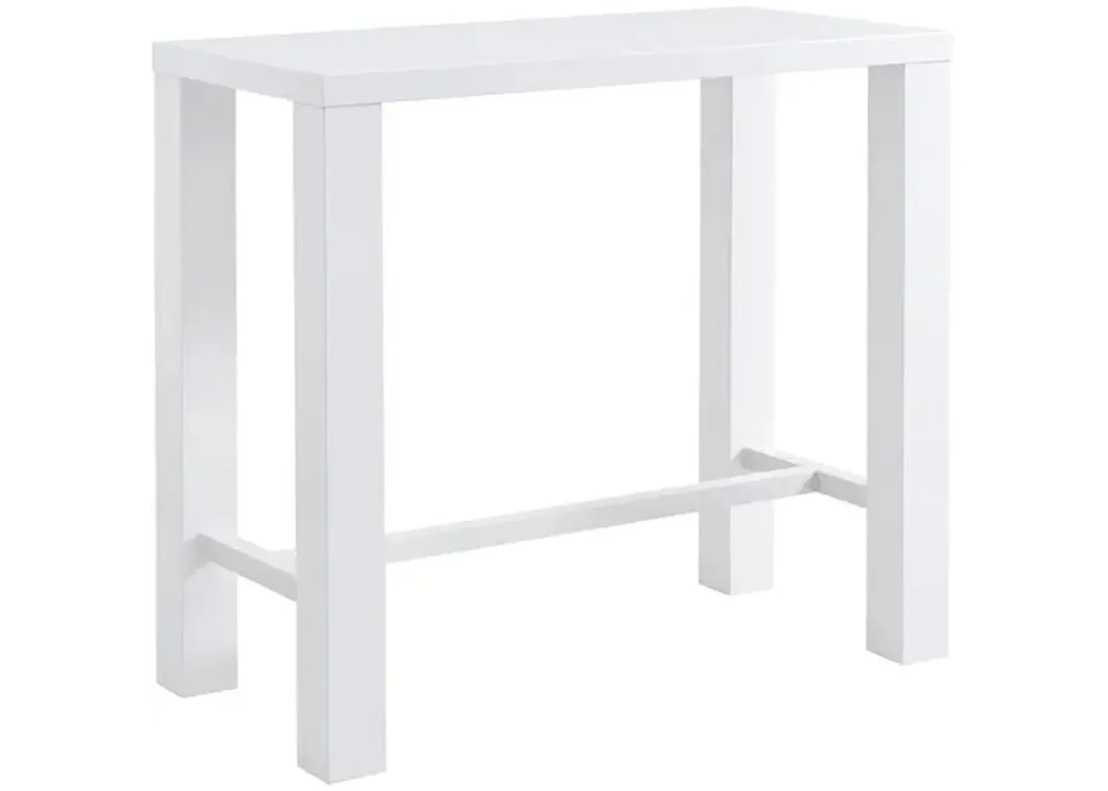 Duke Parsons Bar Table - White