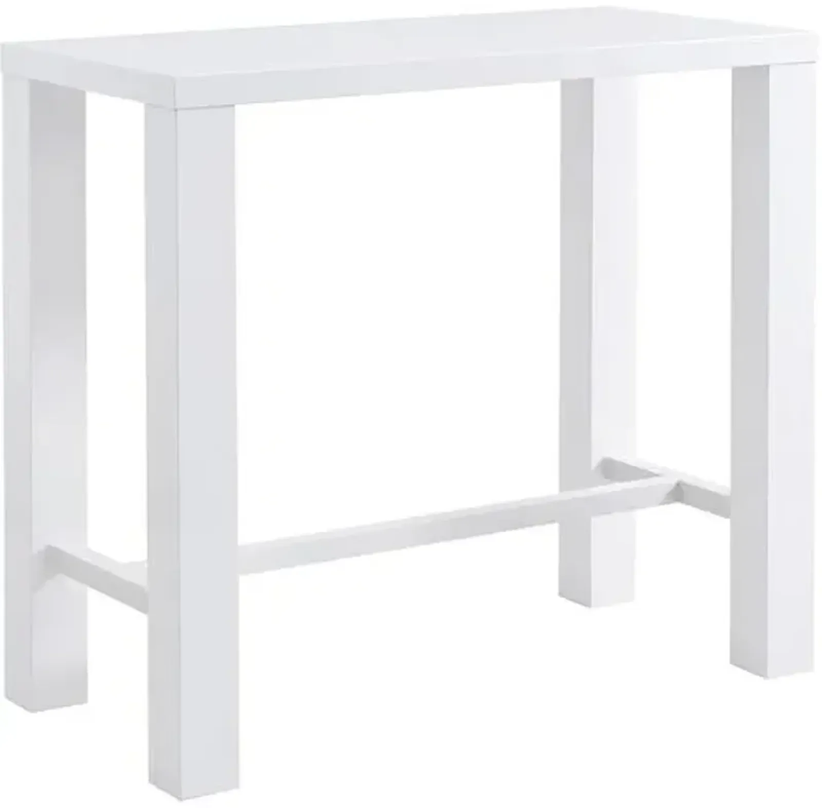 Duke Parsons Bar Table - White