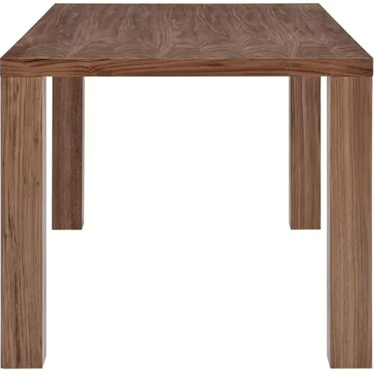 Duke 63" Parsons Dining Table - Walnut