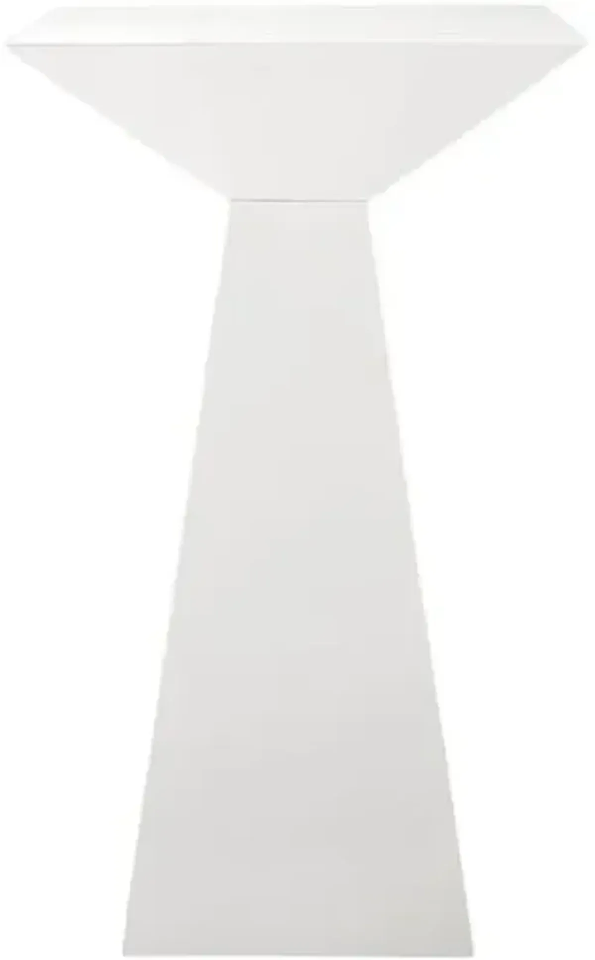 Liza Bar Table - White Gloss