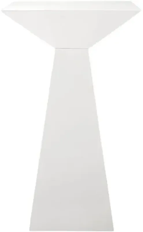 Liza Bar Table - White Gloss