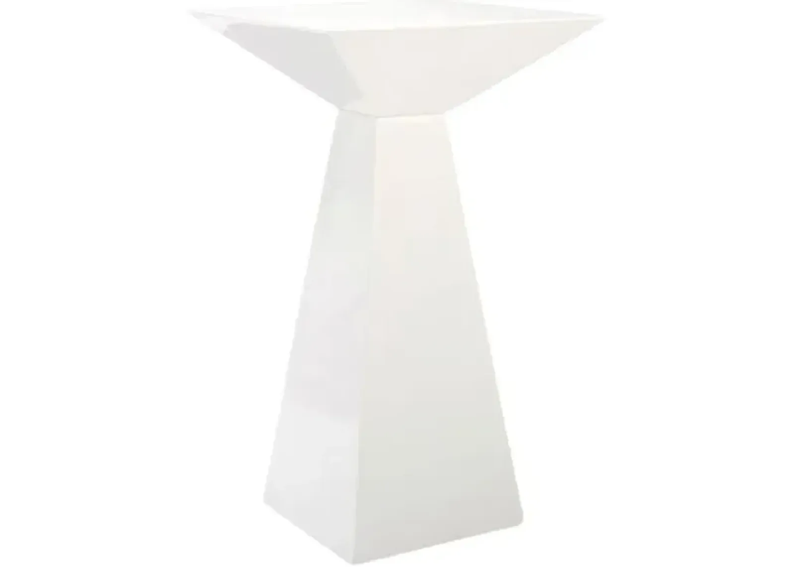 Liza Bar Table - White Gloss