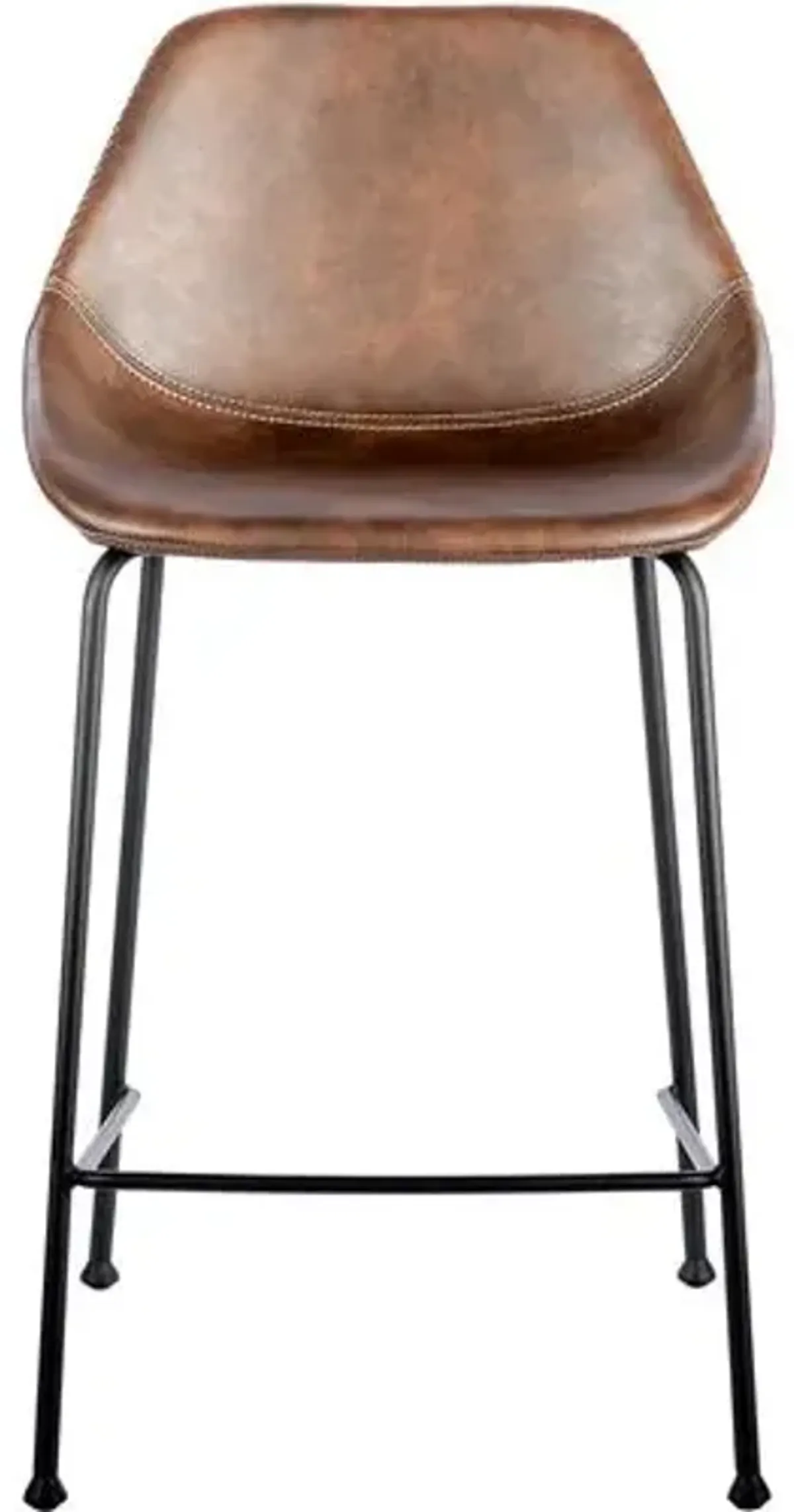 Set of 2 Ryan Counter Stools - Dark Brown
