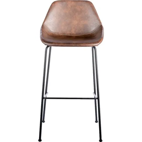 Set of 2 Ryan Barstools - Dark Brown