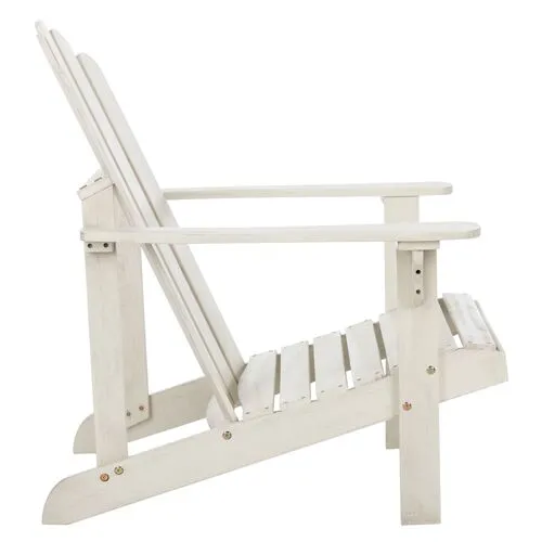 Sandy Outdoor Adirondack Chair - White