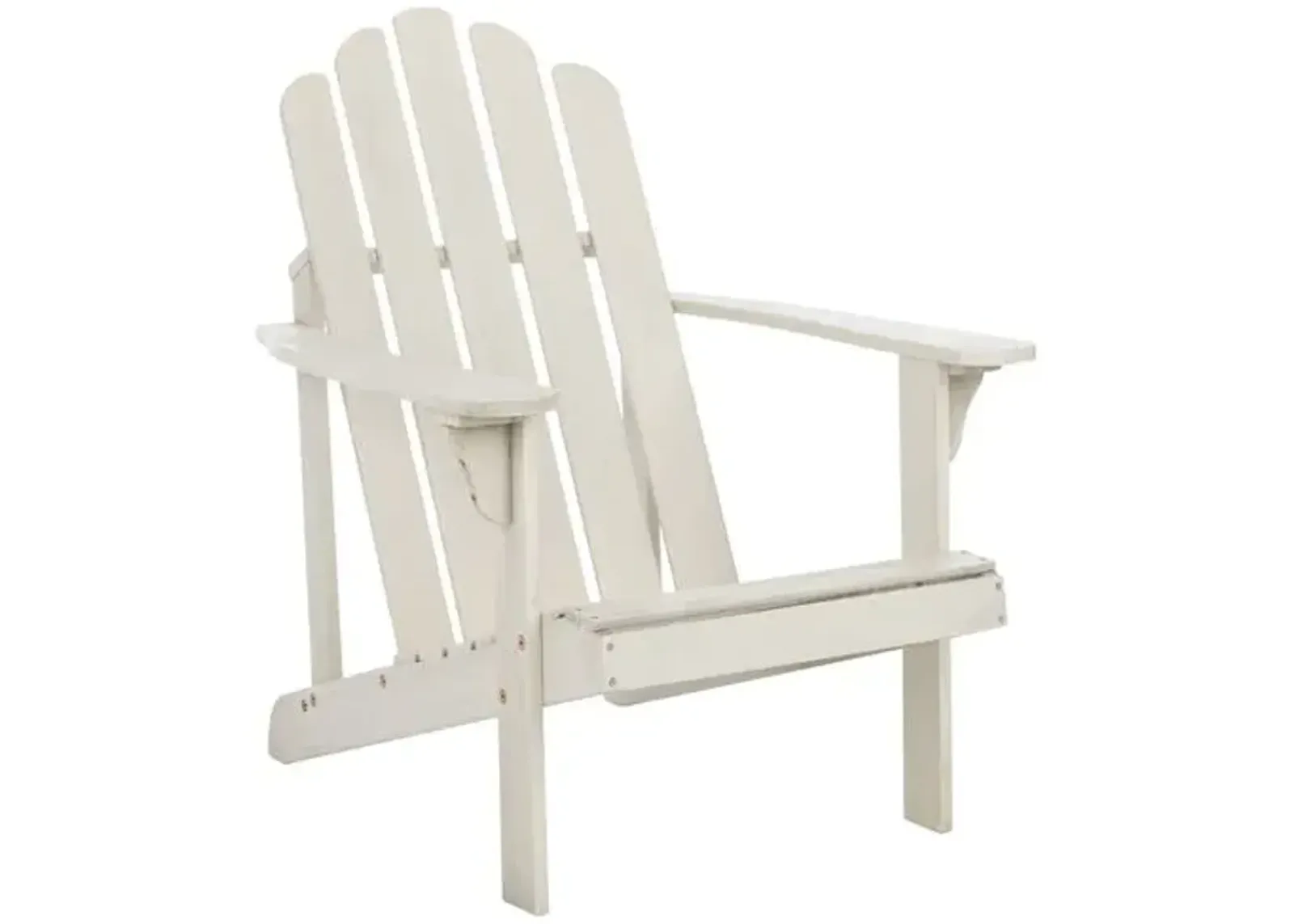 Sandy Outdoor Adirondack Chair - White