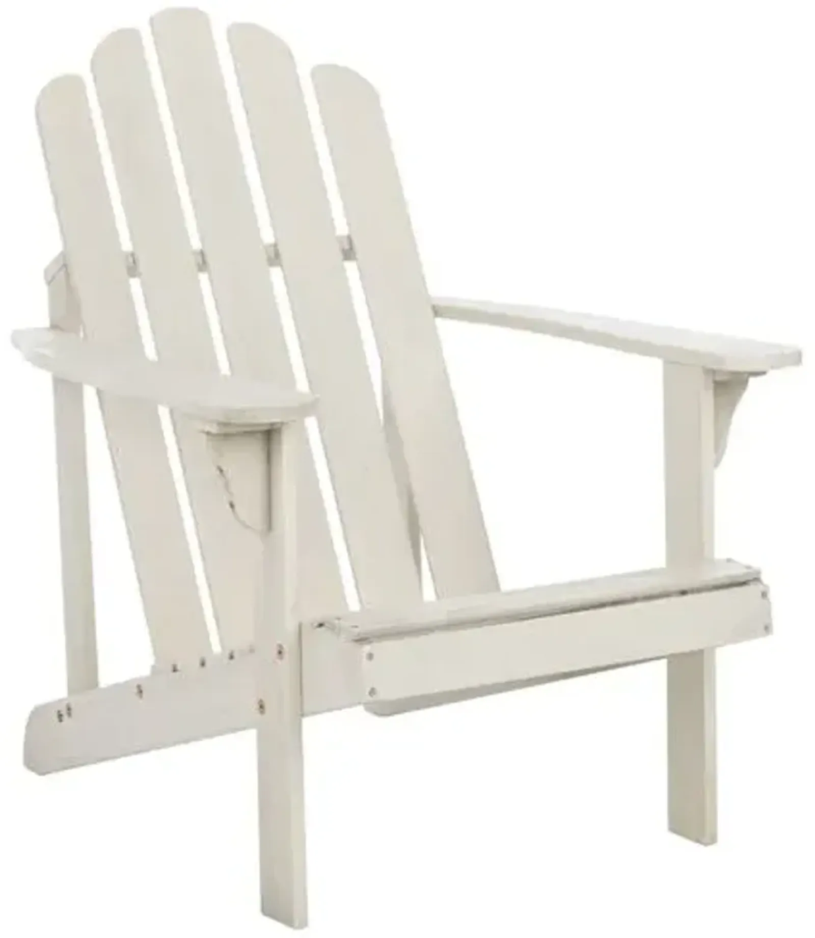 Sandy Outdoor Adirondack Chair - White