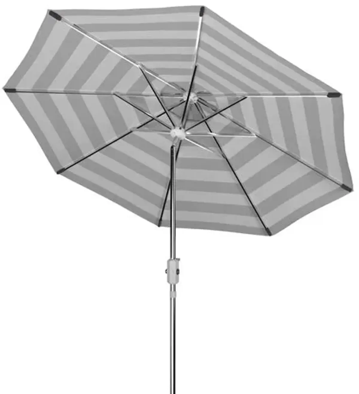 Rita Outdoor Patio Umbrella - Navy/White Stripe