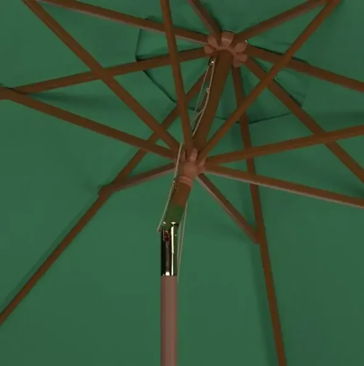 Hannah Outdoor Patio Umbrella - Hunter Green