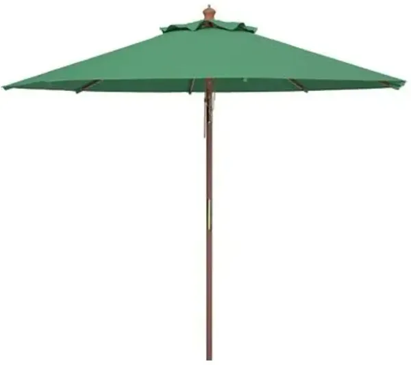Hannah Outdoor Patio Umbrella - Green