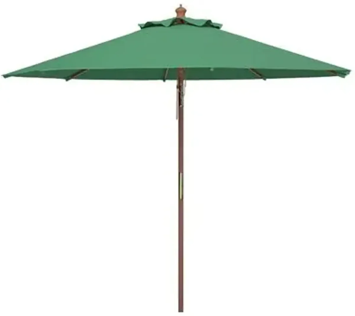 Hannah Outdoor Patio Umbrella - Hunter Green