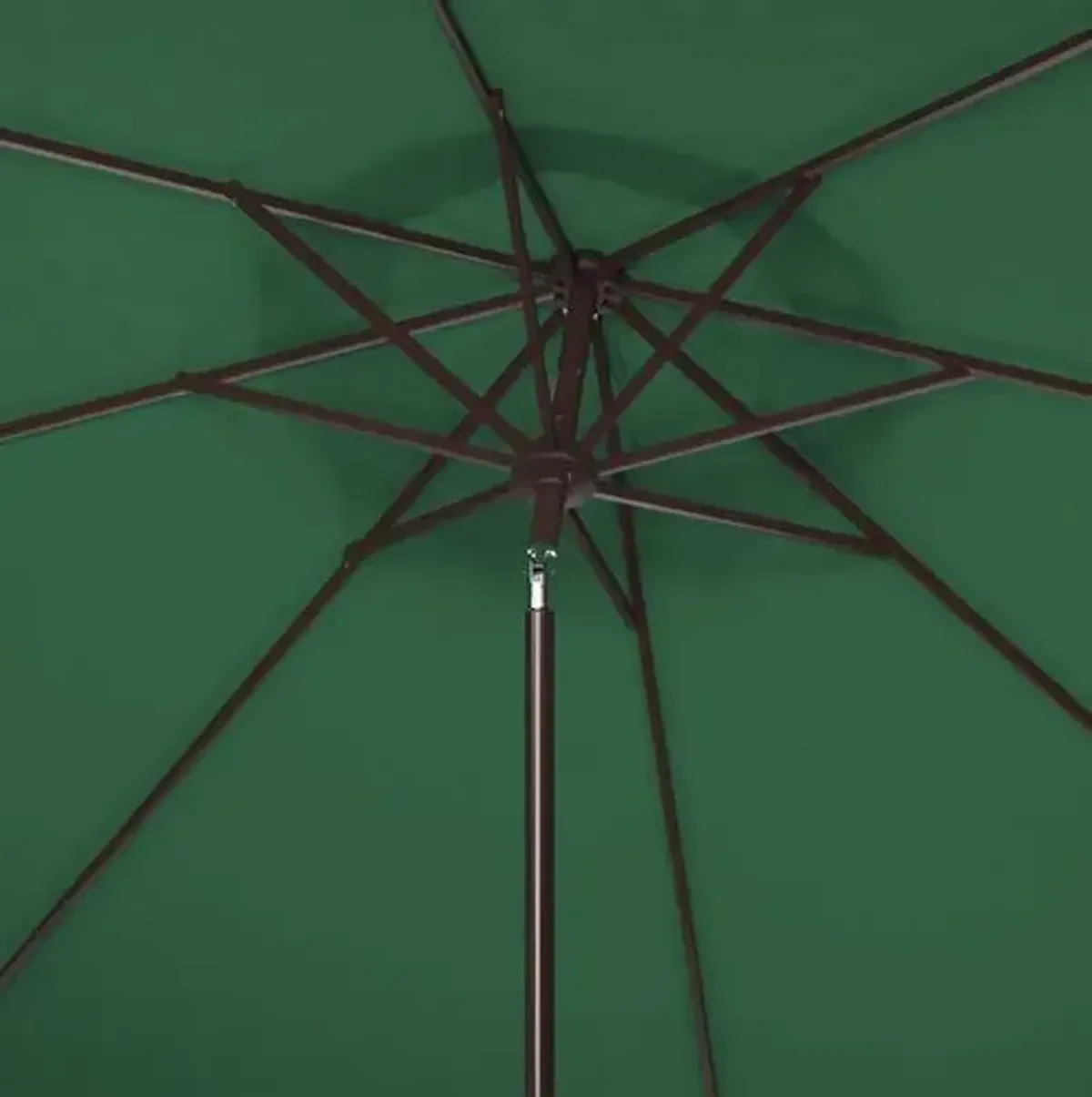 Roma Fringe Outdoor Patio Umbrella - Hunter Green