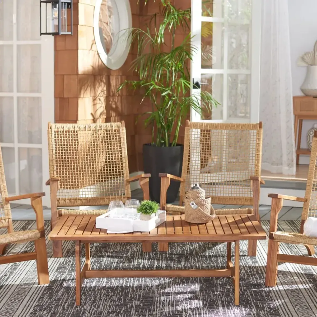 S/5 Drusil Outdoor Lounge Sets