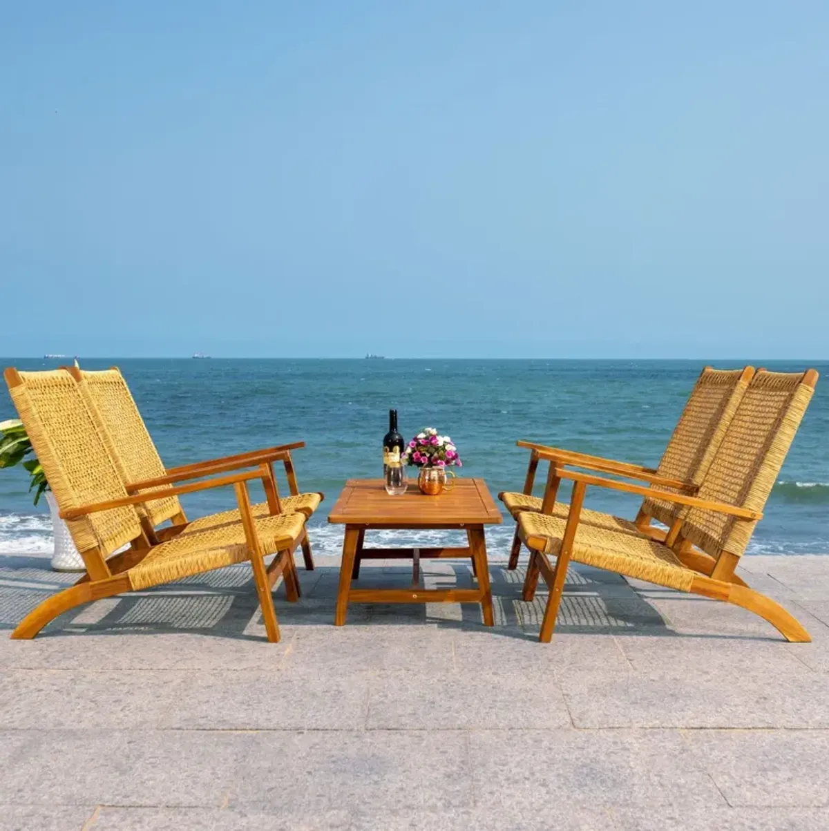 S/5 Drusil Outdoor Lounge Sets