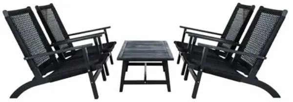 Set of 5 Nina Outdoor Lounge Sets - Black