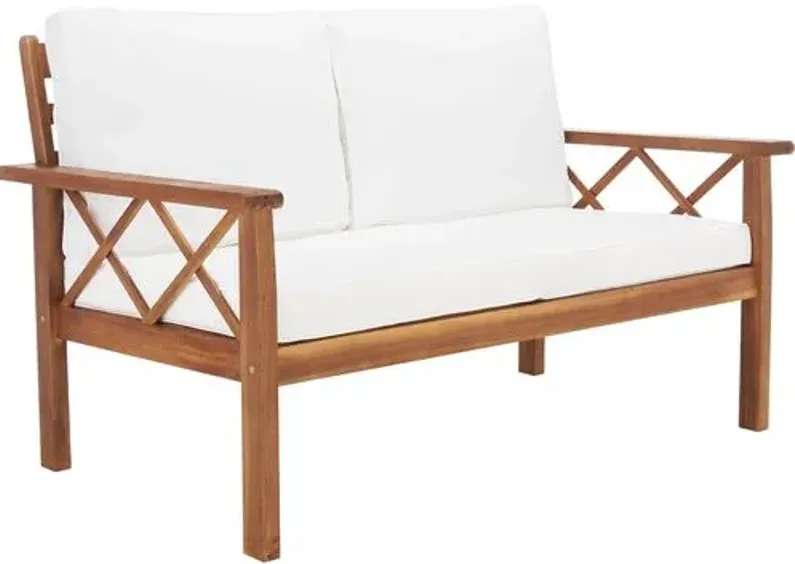 Lori 6-Pc Outdoor Lounge Set - Natural/Beige