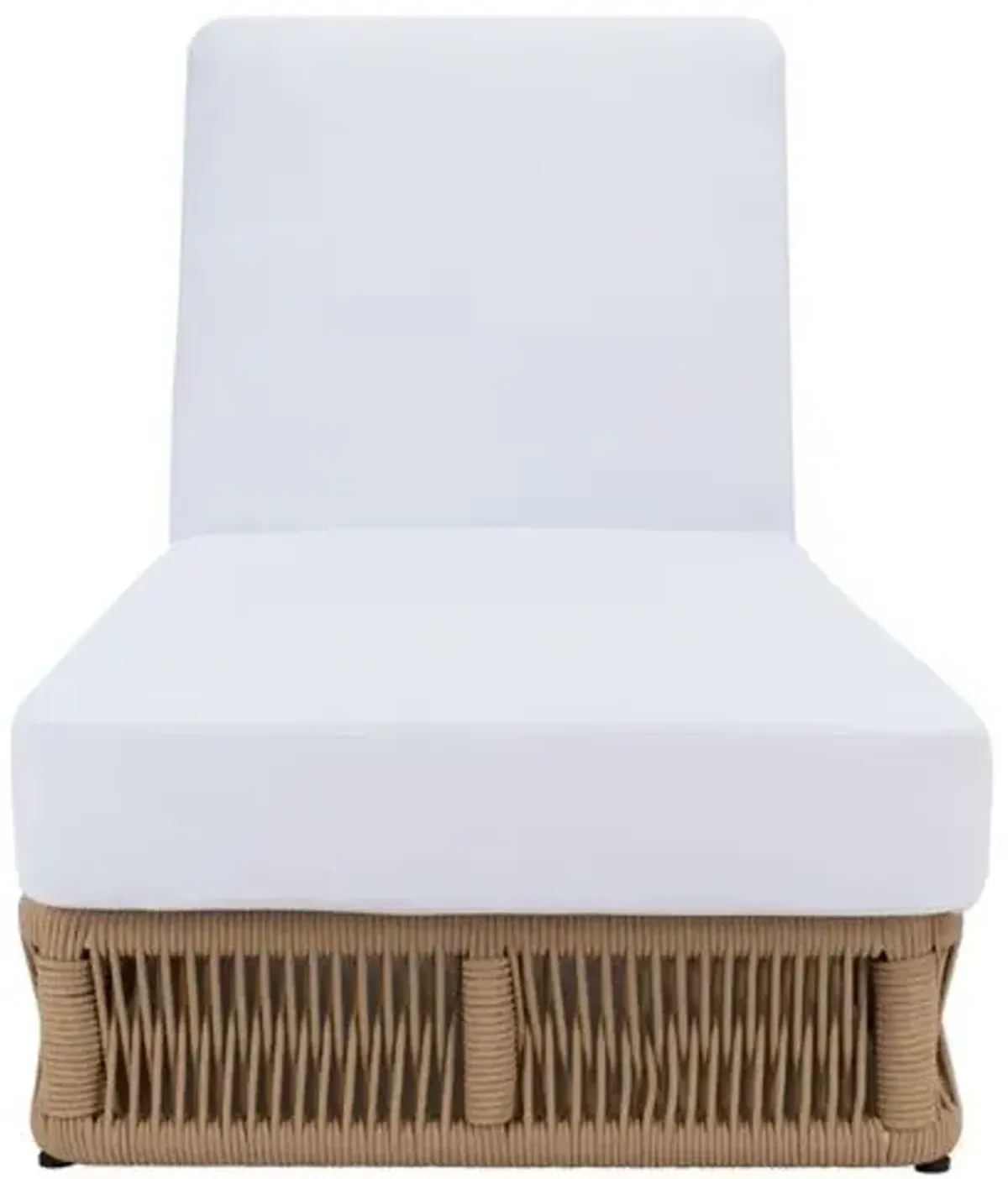 Callipso Outdoor Chaise - White - Comfortable, Sturdy, Stylish