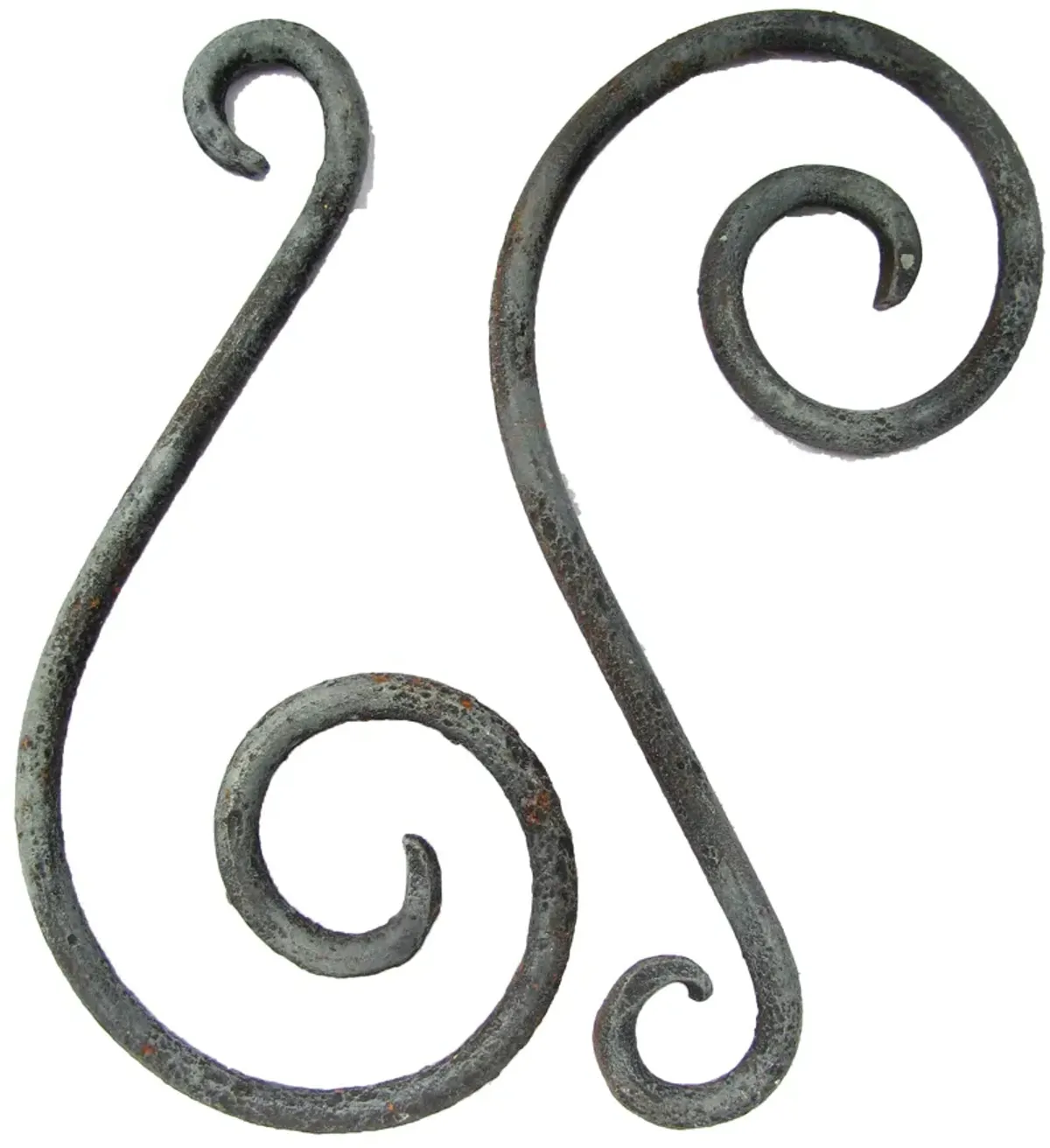 Iron Architectural Elements - Set of 2 - Chez Vous - black