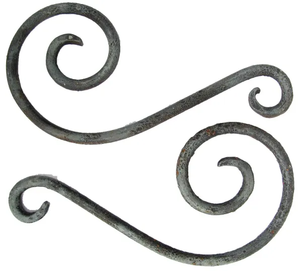 Iron Architectural Elements - Set of 2 - Chez Vous - Black