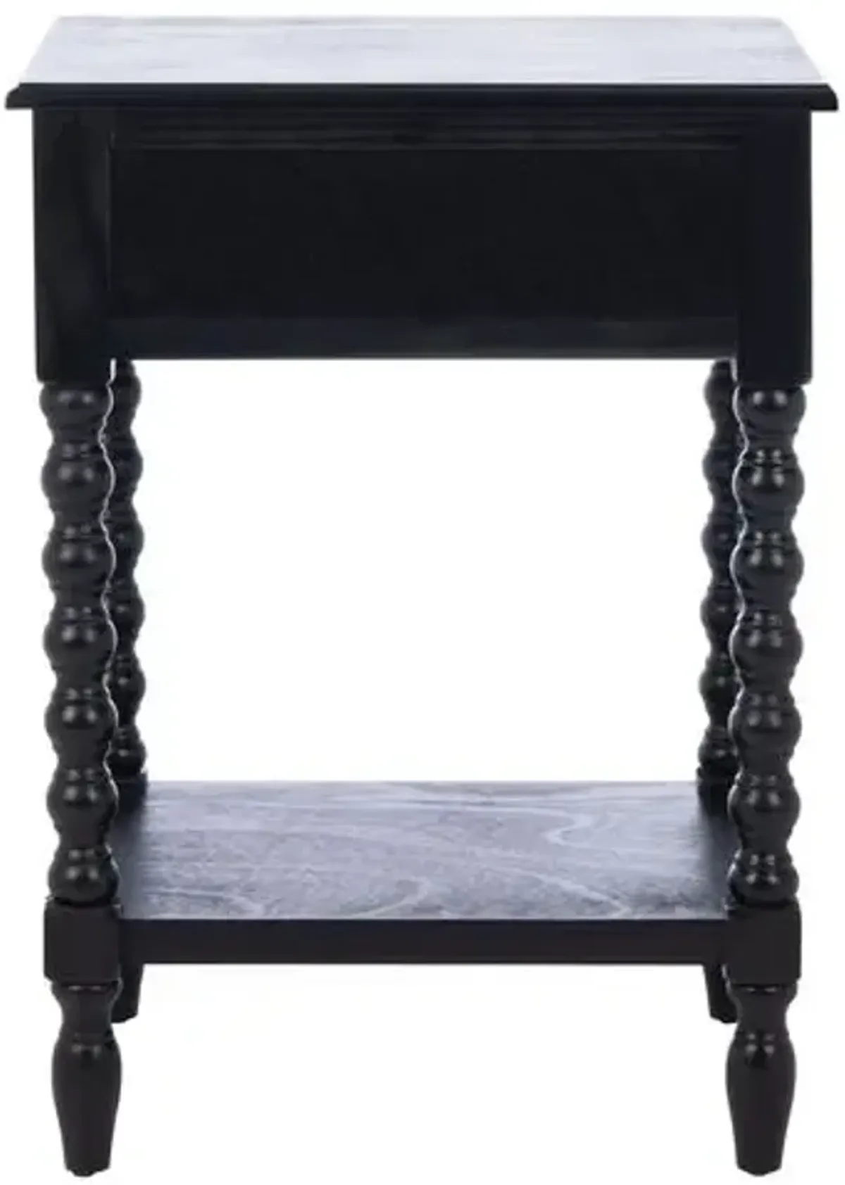 Lulit Accent Table - Black - 26H x 19W x 15.75D in