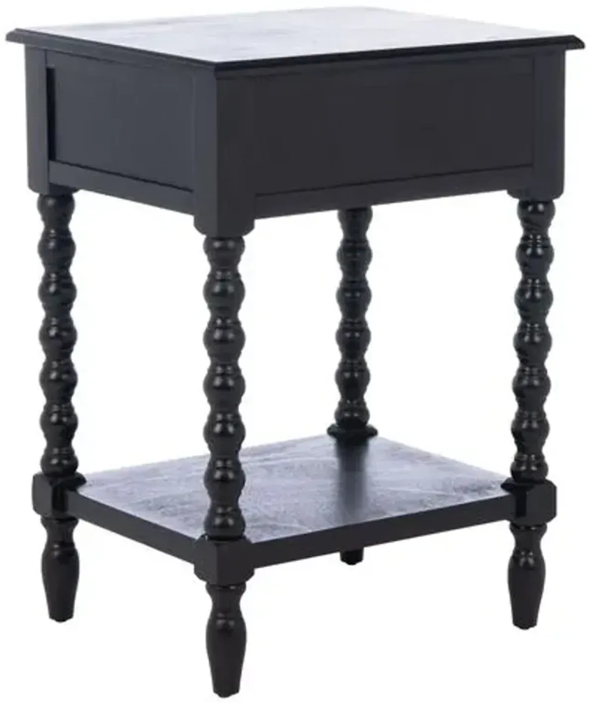 Lulit Accent Table - Black - 26H x 19W x 15.75D in