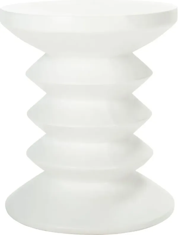 Amelia Concrete Accent Stool