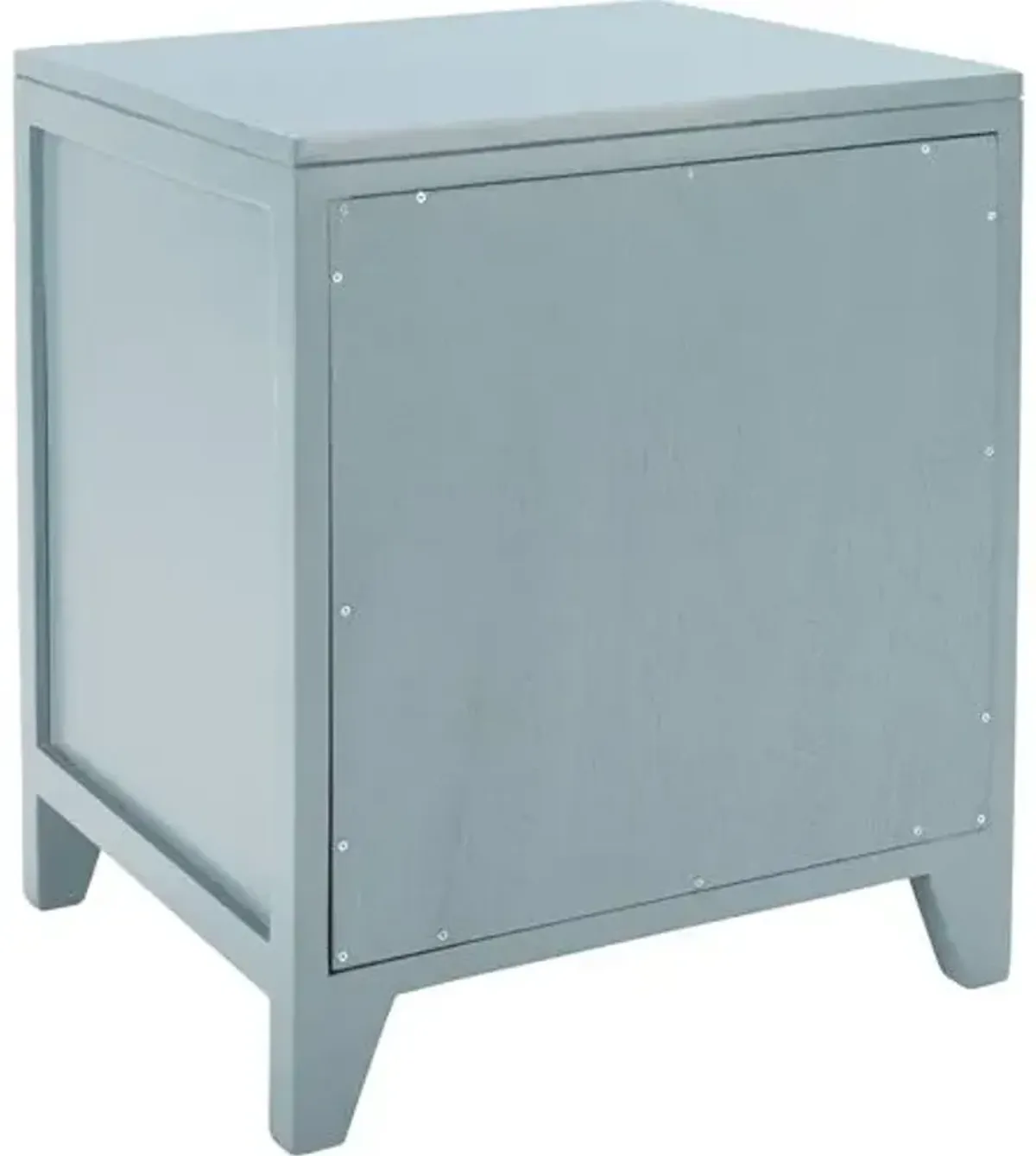 Terrence Nightstand - Blue Gray/Natural