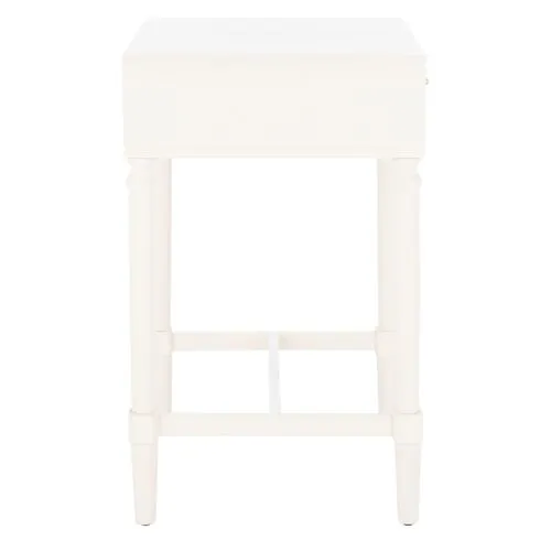 Lincoln 1-Drawer Accent Table - White - 26Hx19Wx15.8D