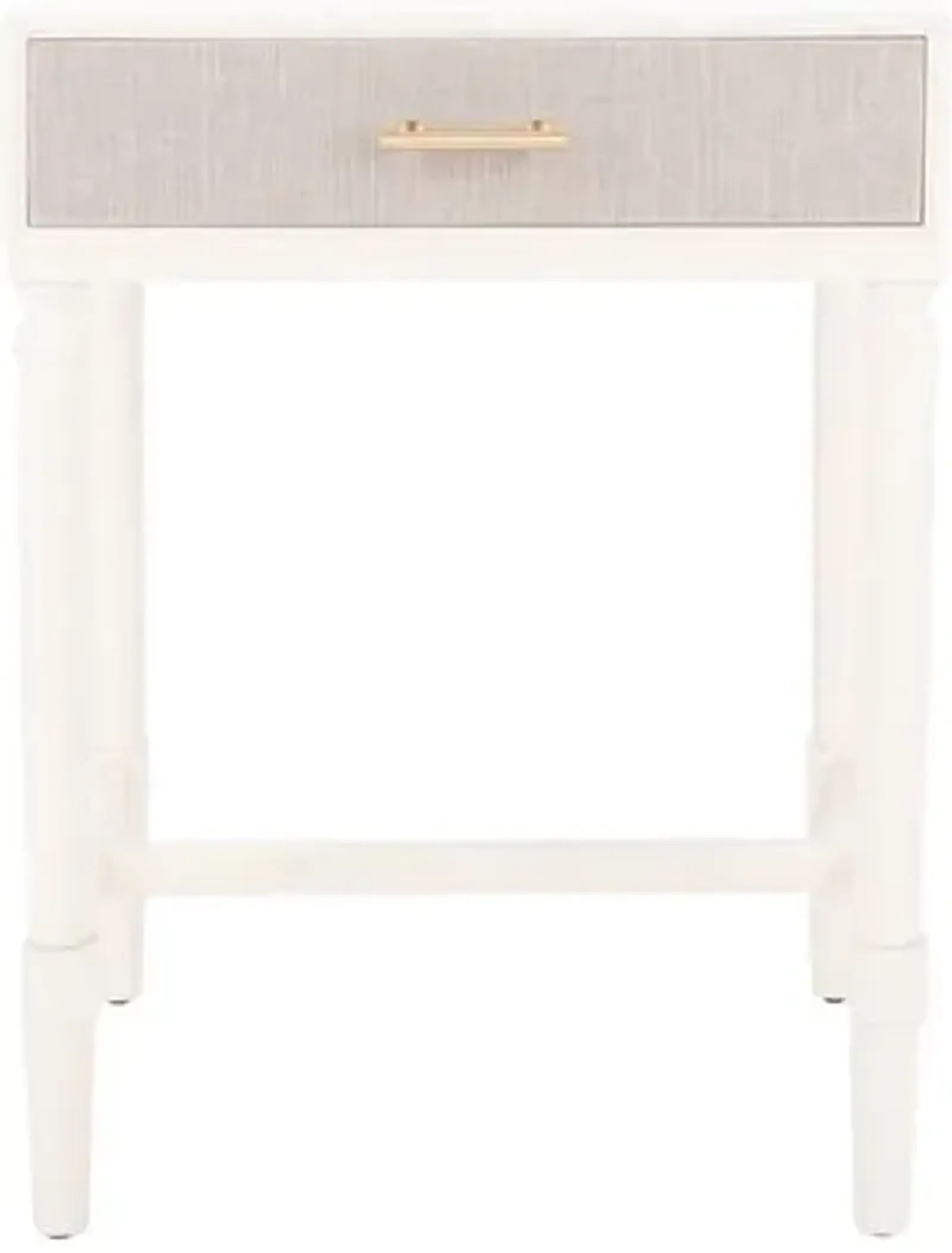 Lincoln 1-Drawer Accent Table - White - 26Hx19Wx15.8D