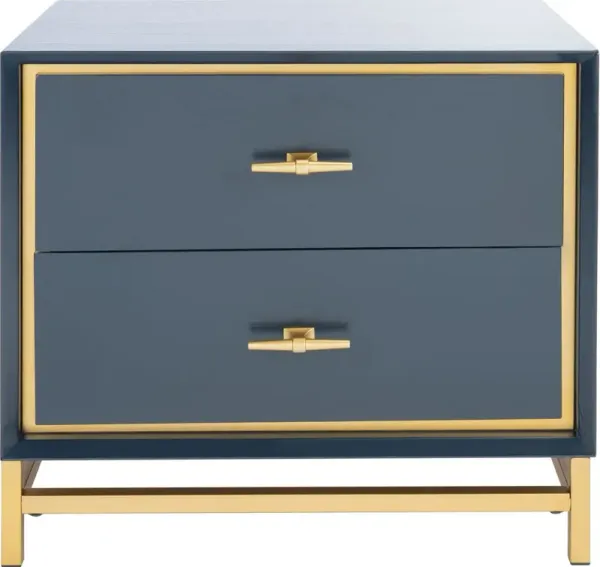Oscar 2 Drawer Nightstand