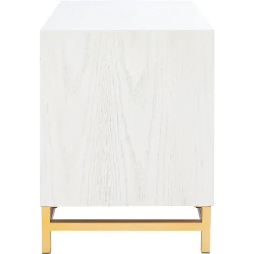 Oscar 2-Drawer Nightstand - White