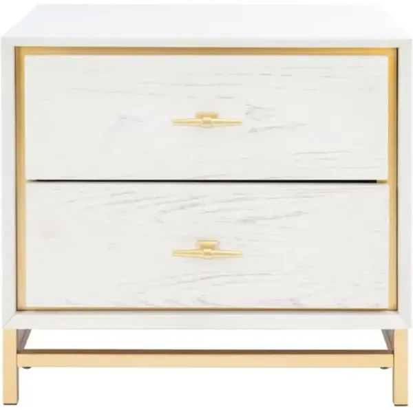 Oscar 2 Drawer Nightstand