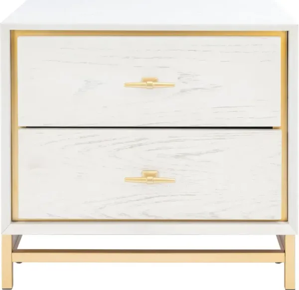 Oscar 2 Drawer Nightstand