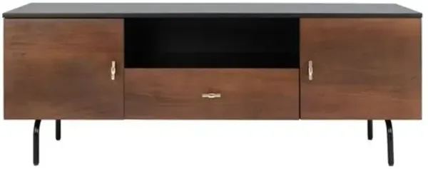 June Media Stand - Black