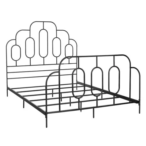 Sammie Retro Bed - Black