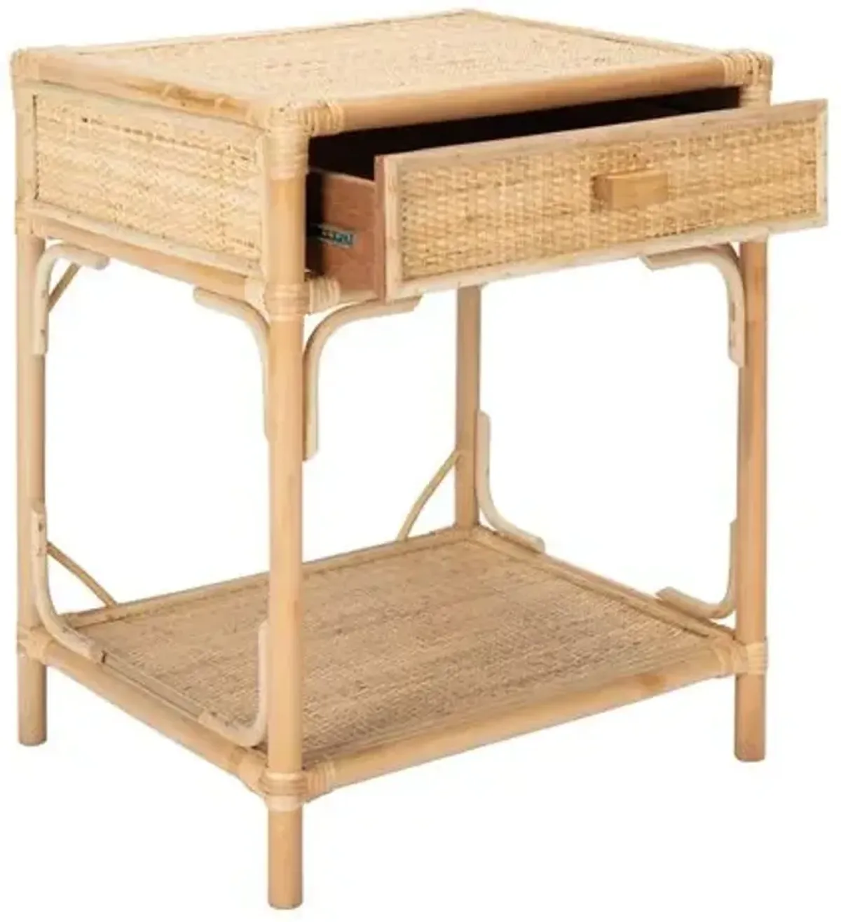 Laguna Rattan Nightstand - Natural