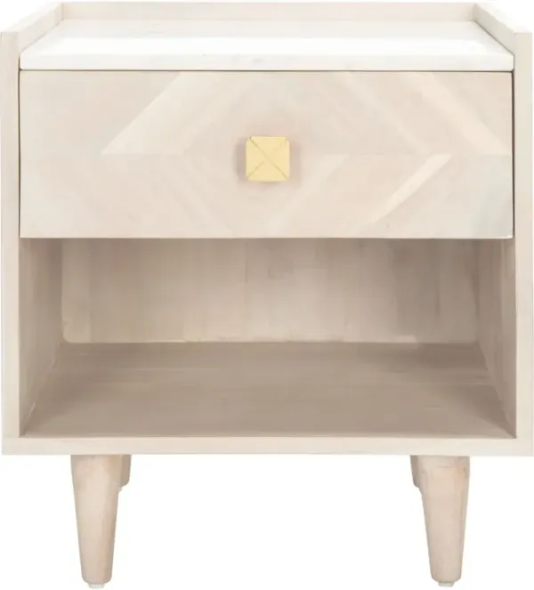 Emma 1-Drawer Nightstand