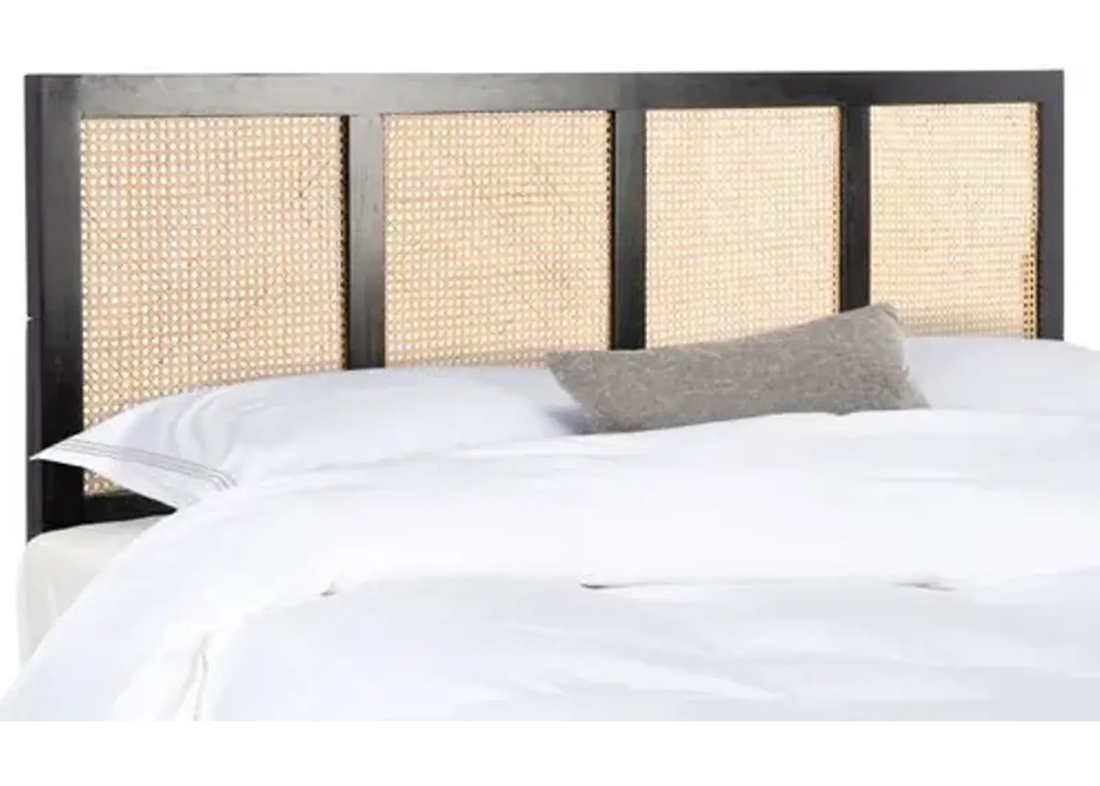 Addison Cane Headboard - Black