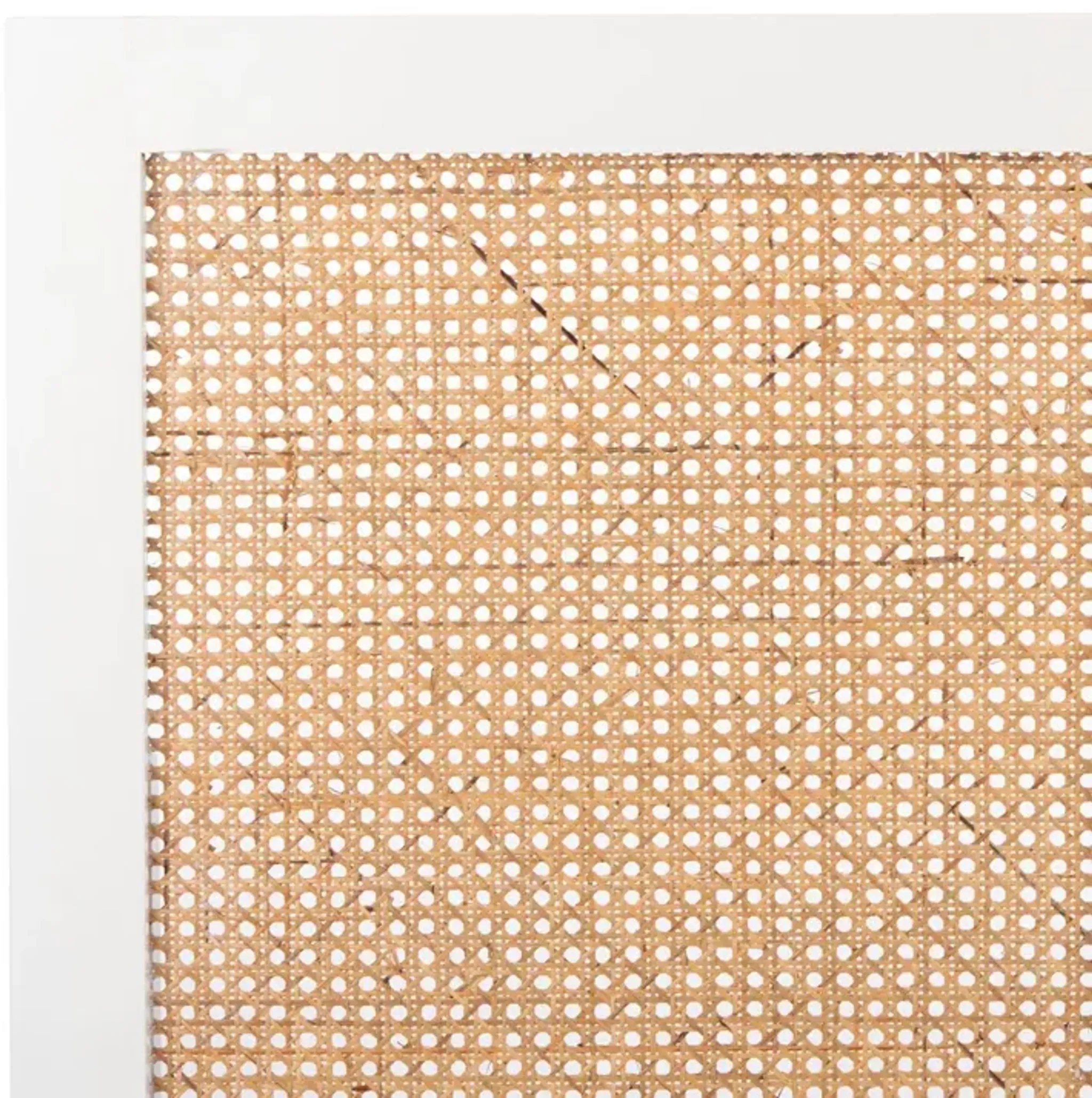 Addison Cane Headboard White One Kings Lane | Furniture.com