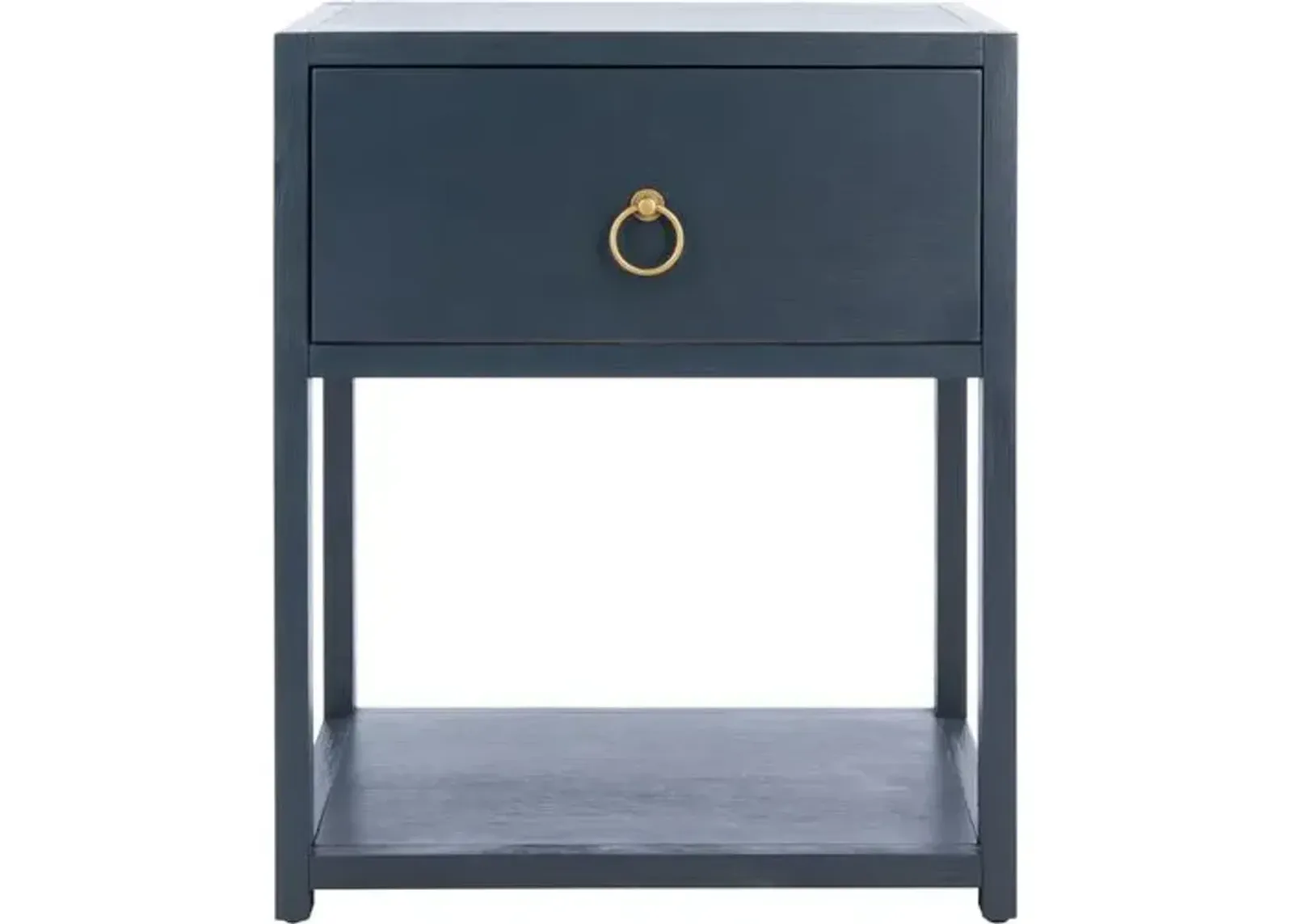 Sukie 1-Drawer Nightstand - Navy