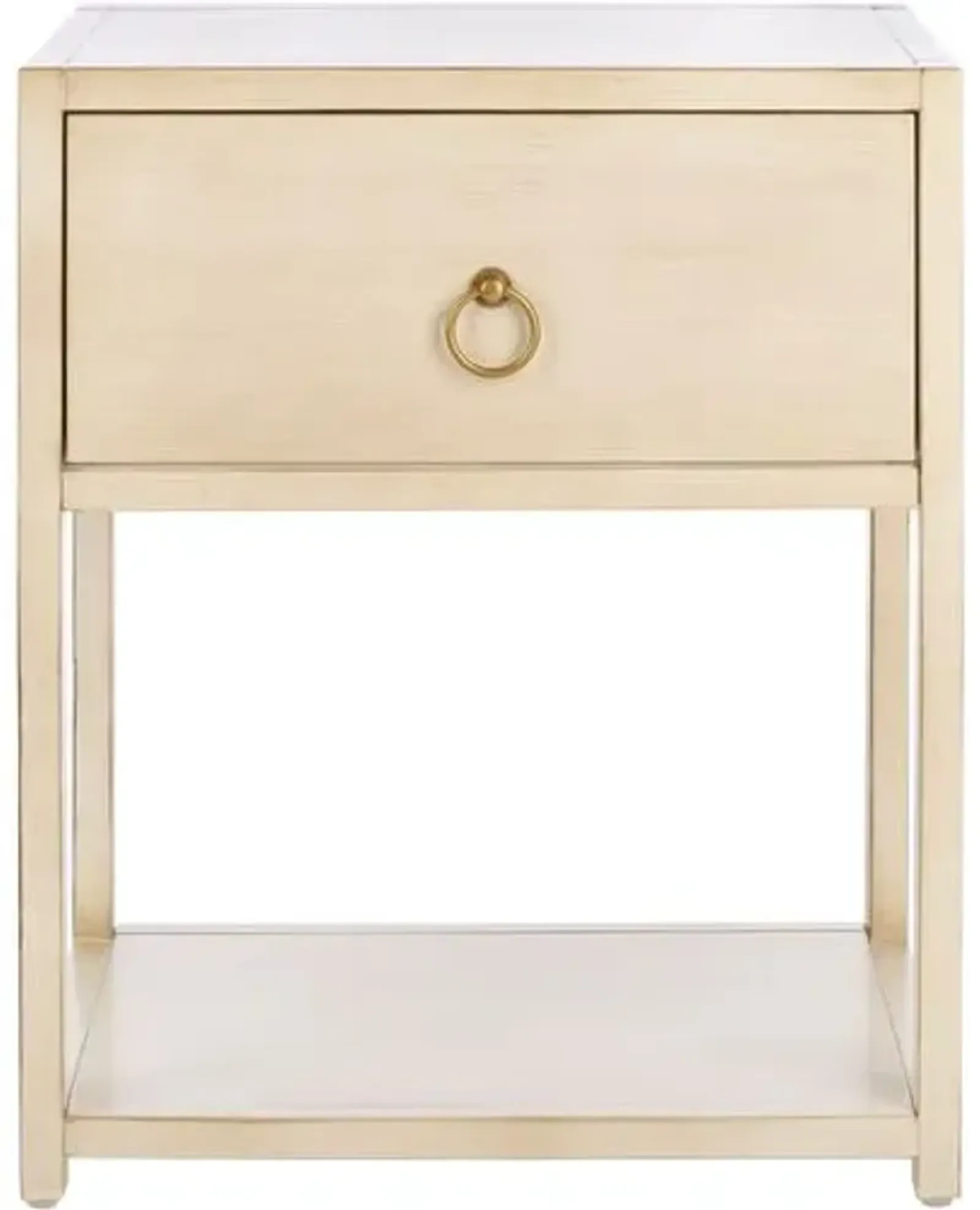 Sukie 1-Drawer Nightstand - Antique White