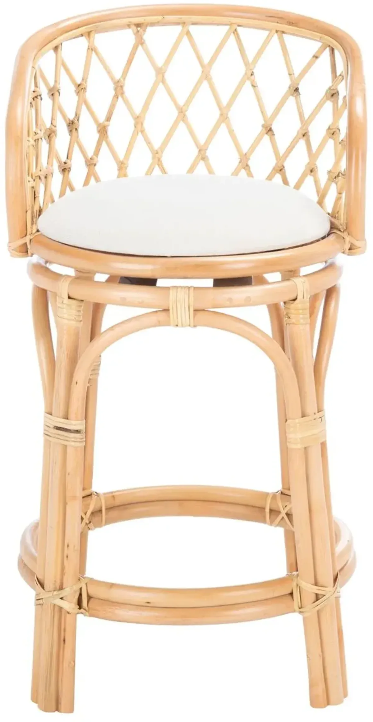 Antonio Rattan Counter Stool - Natural