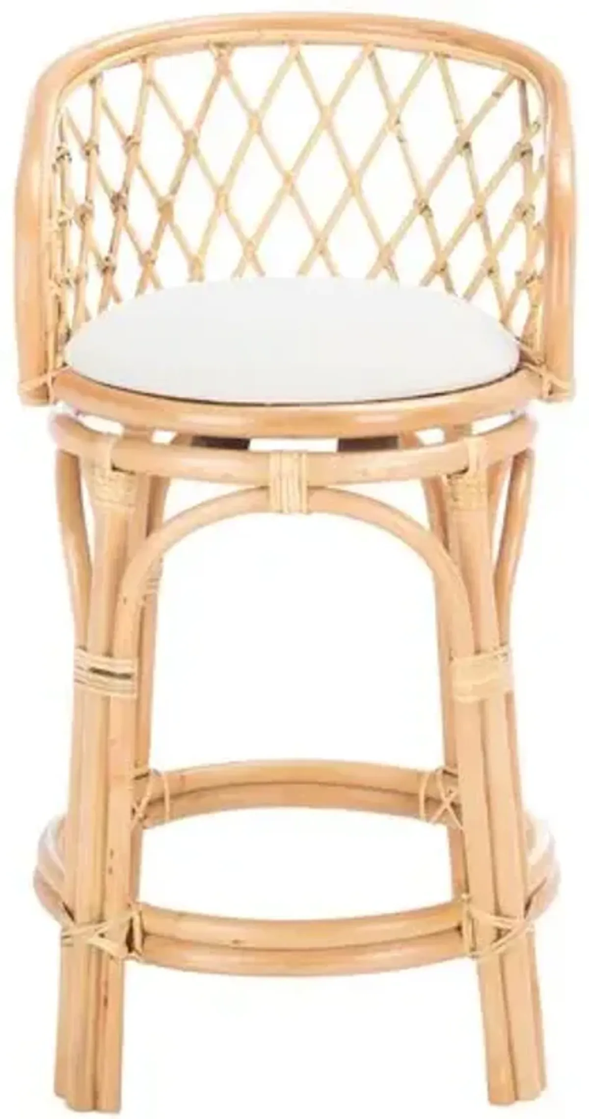 Antonio Rattan Counter Stool - Natural