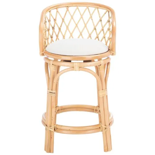 Antonio Rattan Counter Stool - Natural